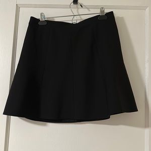 Jcrew black mini skirt